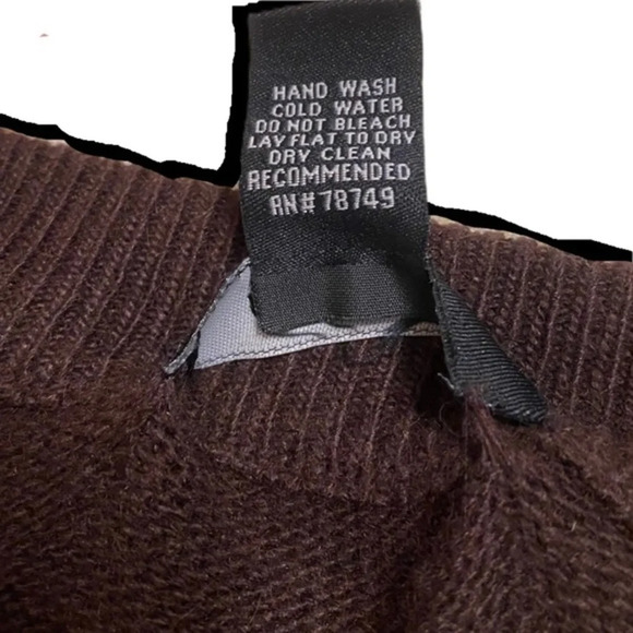 NWT Arden B. Brown Sweater Dress - Picture 9 of 10